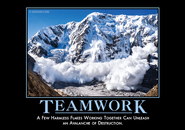 Godin: Intuition vs Analysis 10 Despair: Teamwork