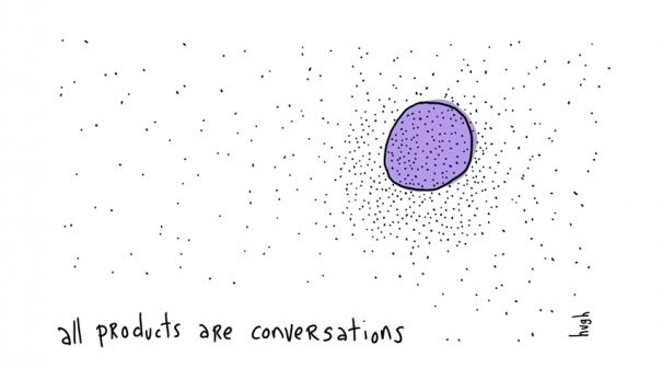 Hugh MacLeod: All products are conversations