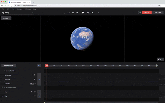 How to Create a Cinematic Video Using Google Earth Studio for Marketing 9 image
