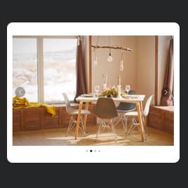 Photo Gallery Widget With Dots