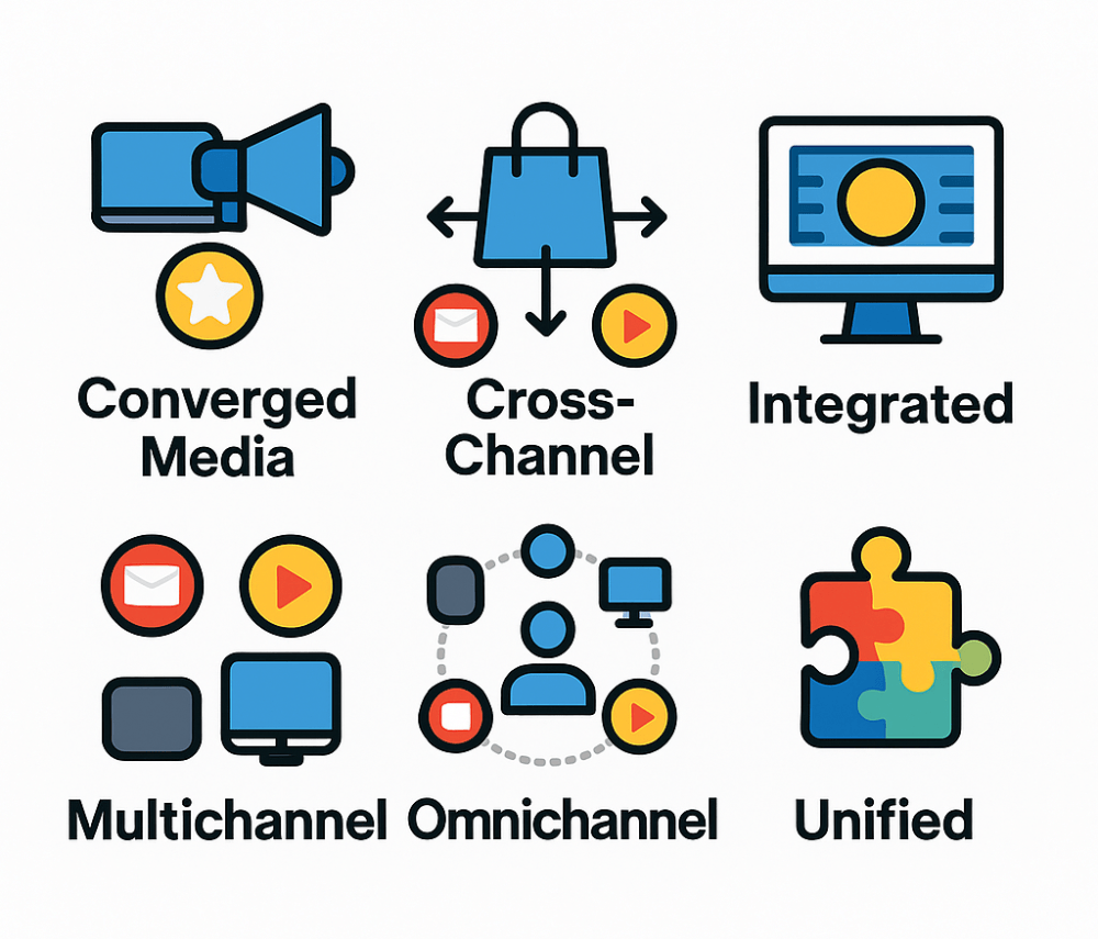 Converged, Cross-Channel, Integrated, Multichannel, Omnichannel, Unified Marketing Strategies: Understanding the Difference 10 Converged, Cross-Channel, Integrated, Multichannel, Omnichannel, and Unified Marketing Strategies