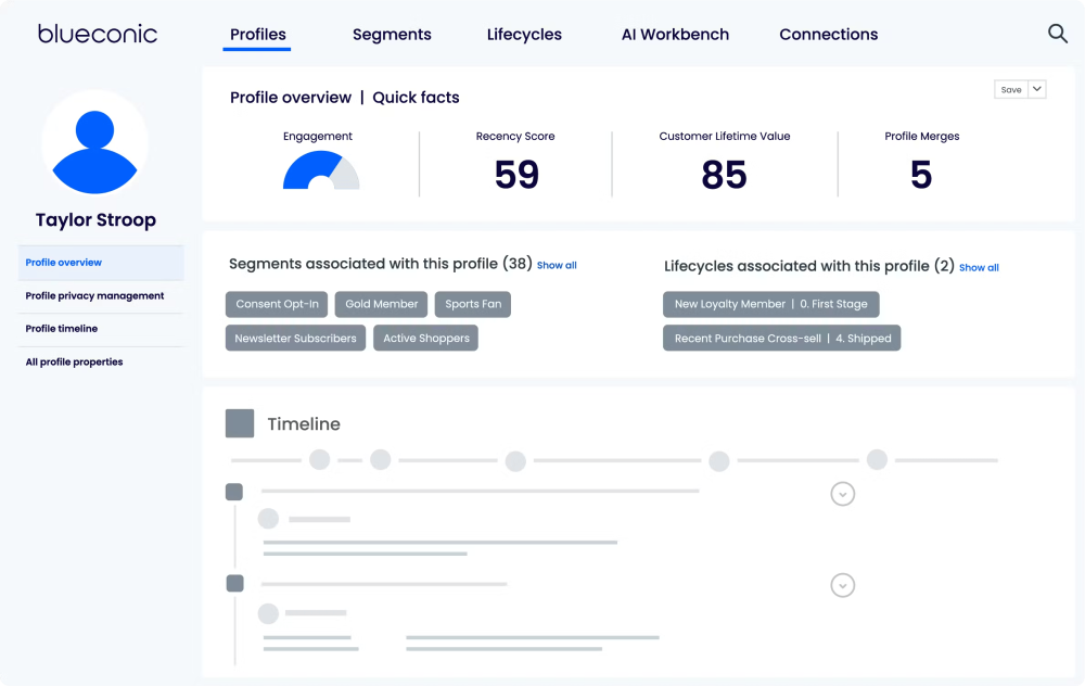 BlueConic: Müştəri məlumatlarını böyüməyə təkan verən fəaliyyətə çevirin 10 BlueConic Müştəri Məlumatları Əməliyyat Sistemi