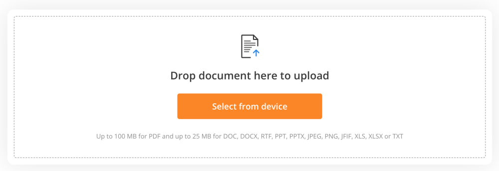 Compress a PDF