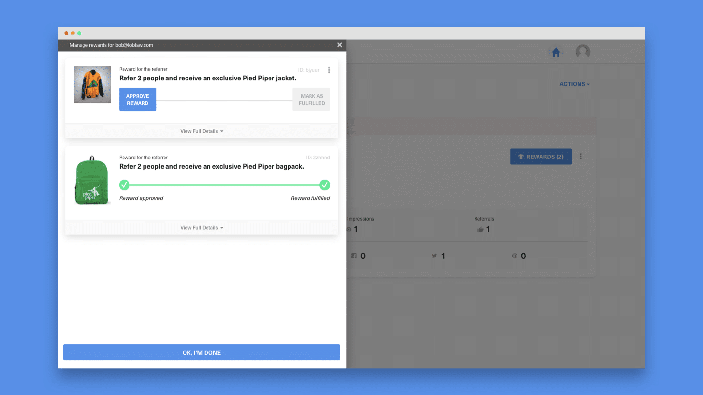 GrowSurf: Effortlessly Launch A Fully Automated Referral Marketing Program 28 Referral Customization
