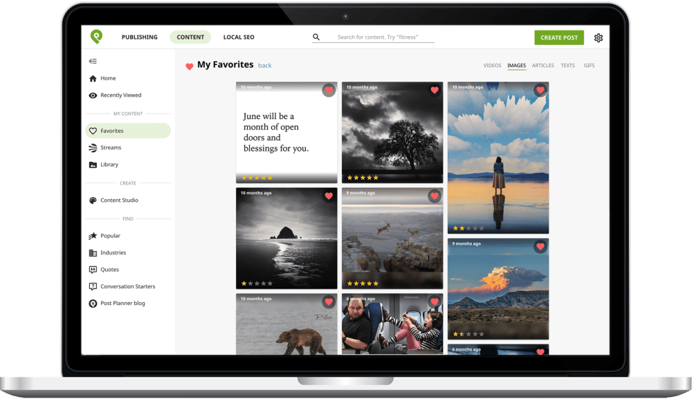 Post Planner - Curate Social Media Content