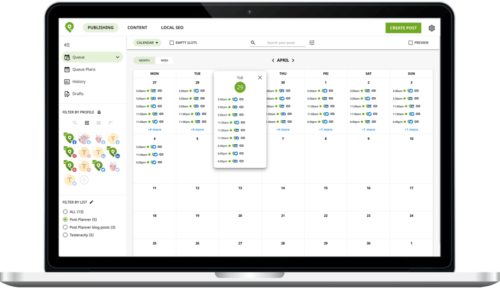 Post Planner - Schedule Your Social Media Content