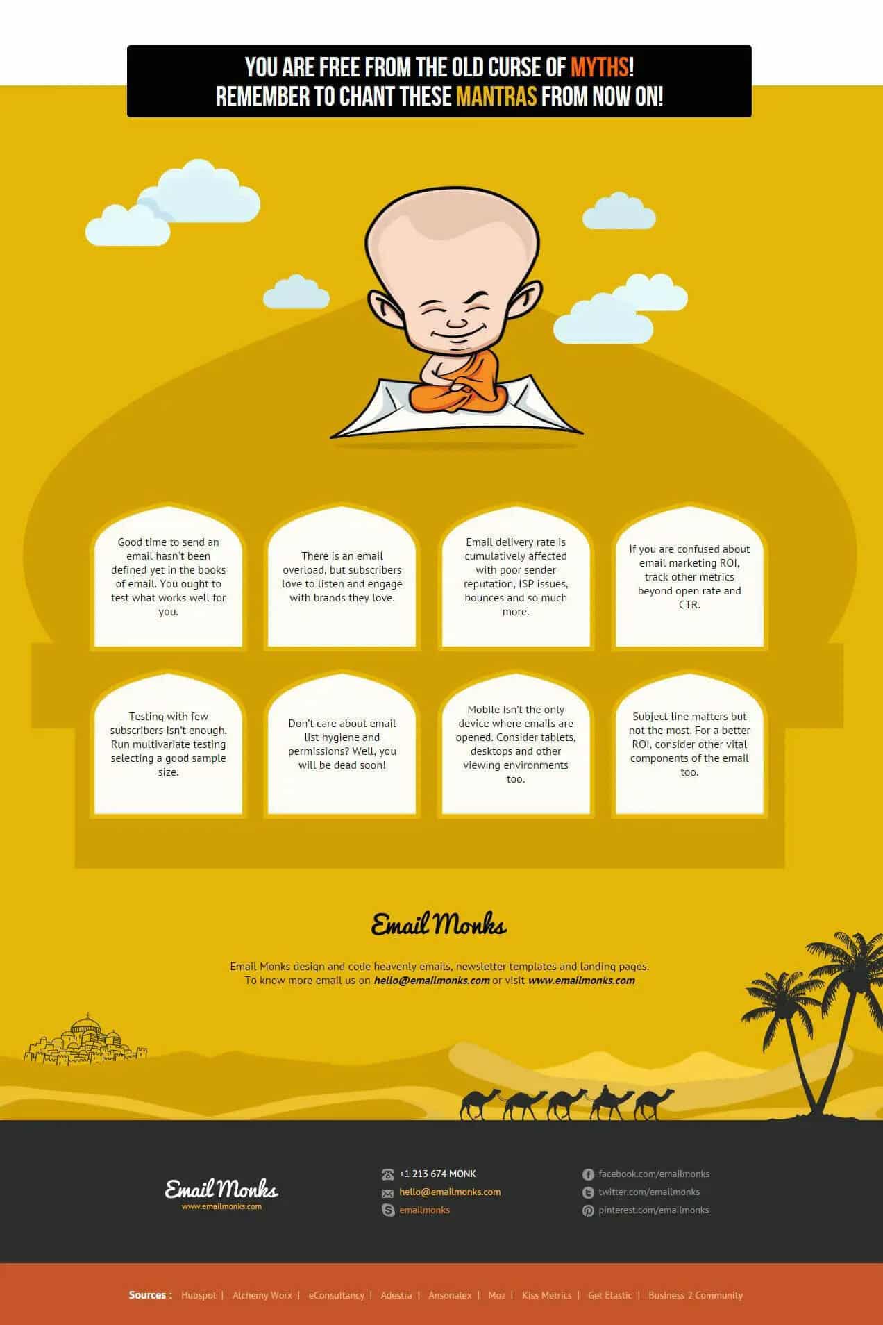 email deliverability myths summary