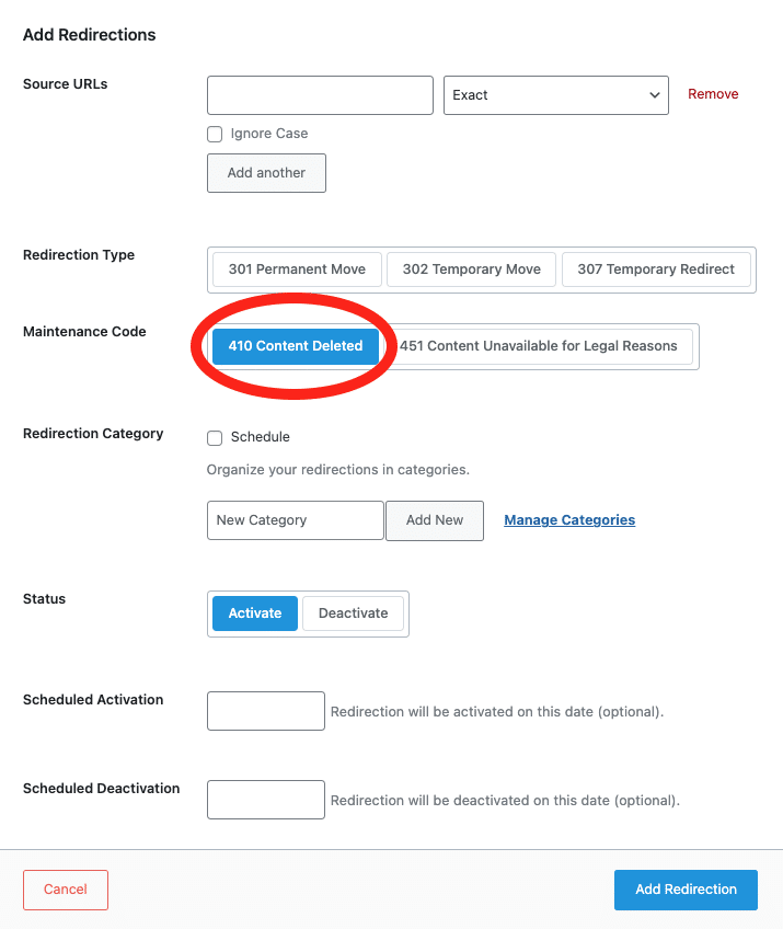 rankmath 410 management