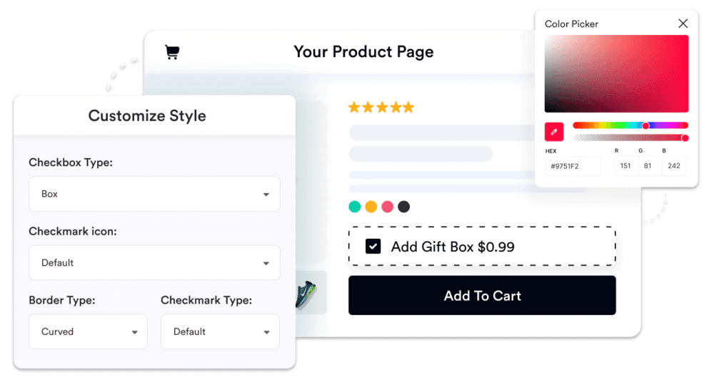 JustUpsell: Increase Your Average Order Value With A Simple Shopify Cart Checkbox Upsell 10 justupsell checkbox upsell for shopify
