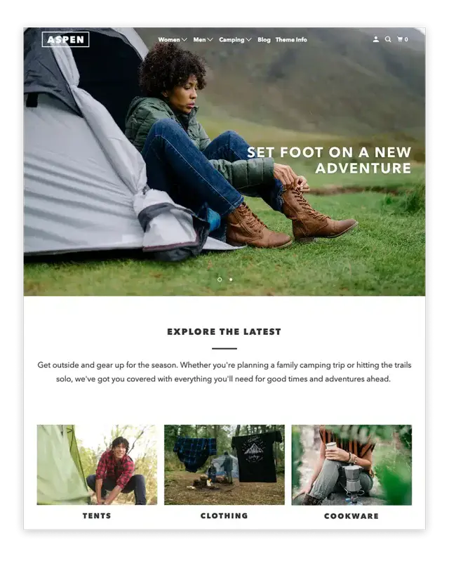 Aspen Shopify Theme