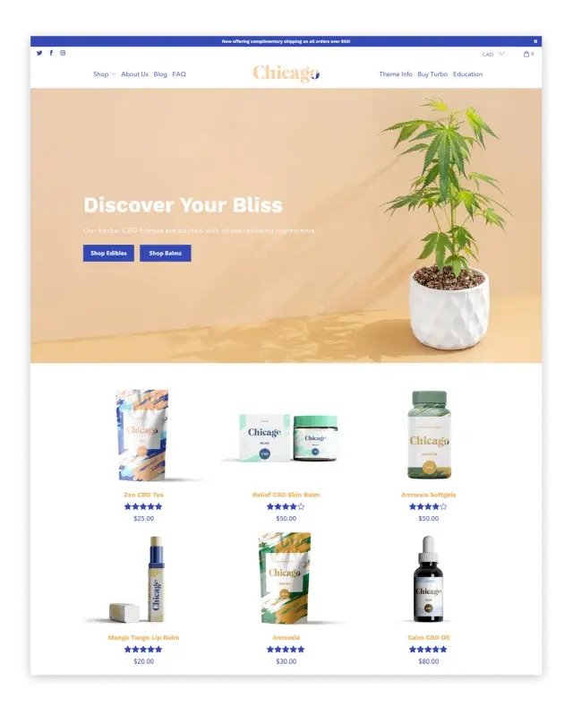 Chicago Shopify Theme