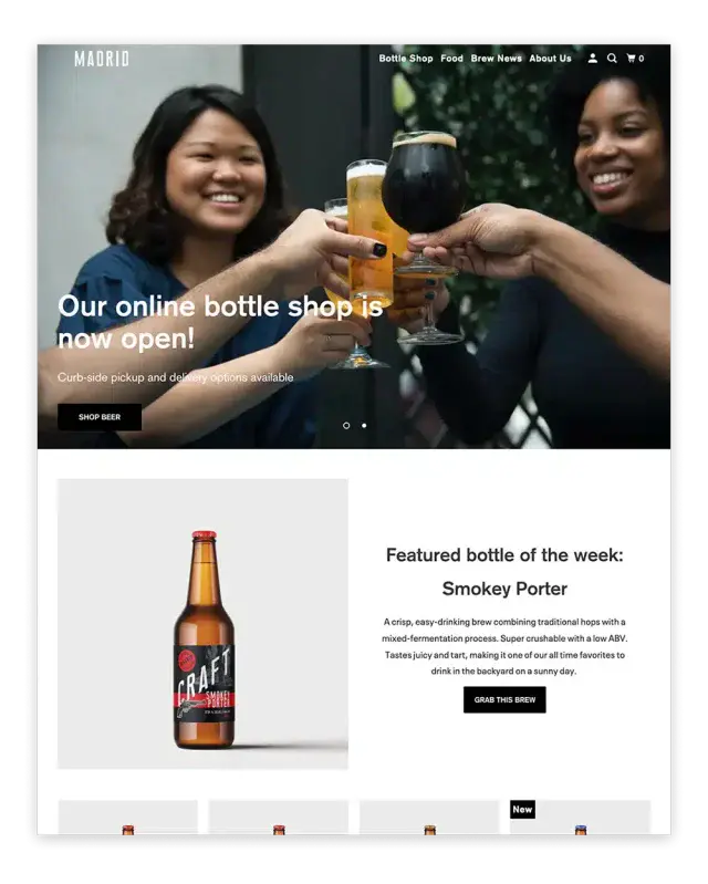 Madrid Shopify Theme