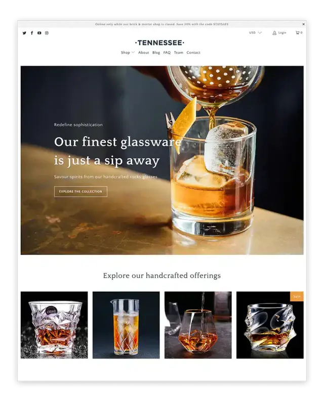 Tennessee Shopify Theme