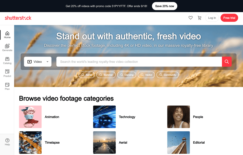 Shutterstock Royalty-Free Stock Video Footage