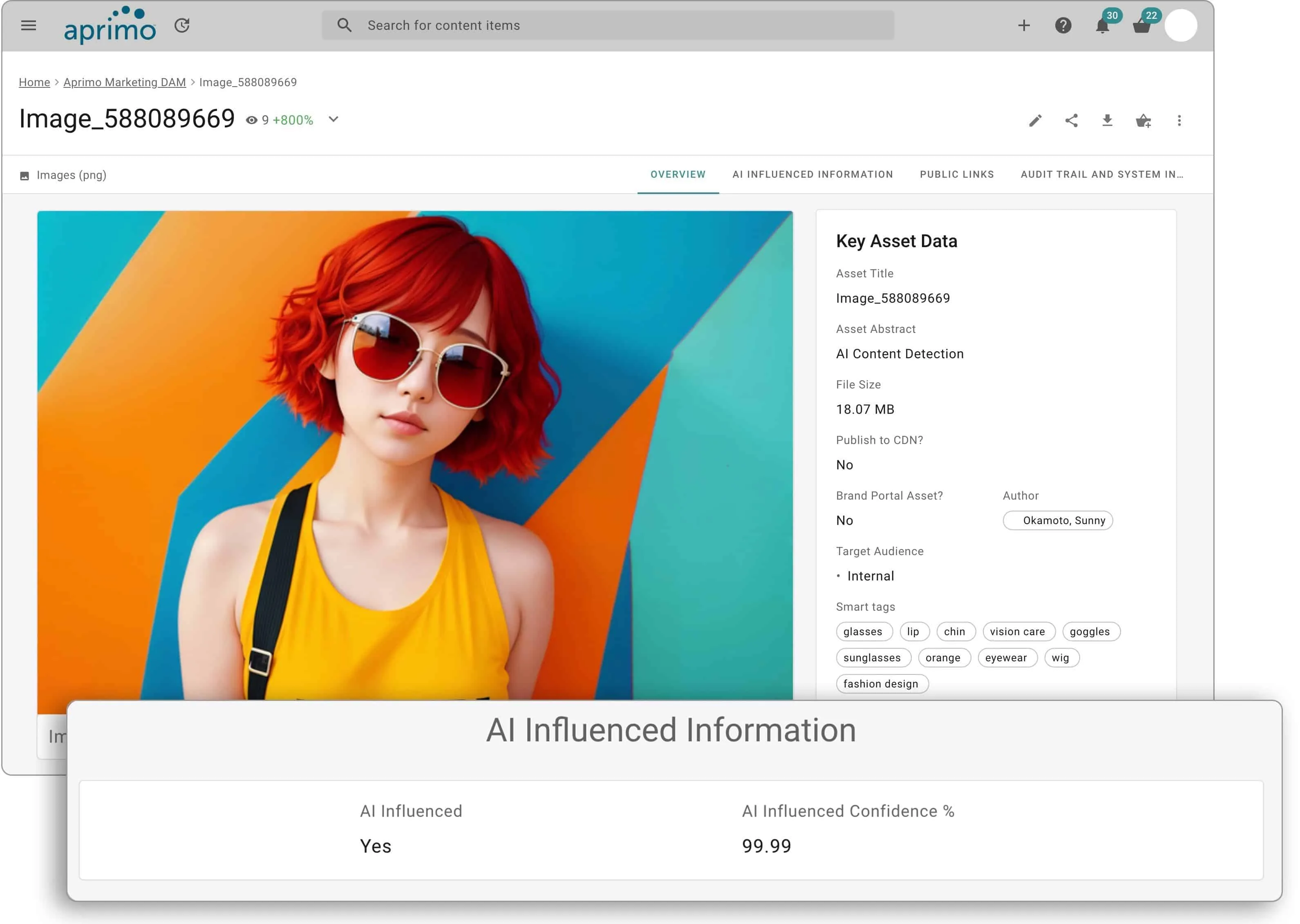 Aprimo: Collaborative AI Tools For Content Optimization and Digital Asset Management 40 AI Content Detection