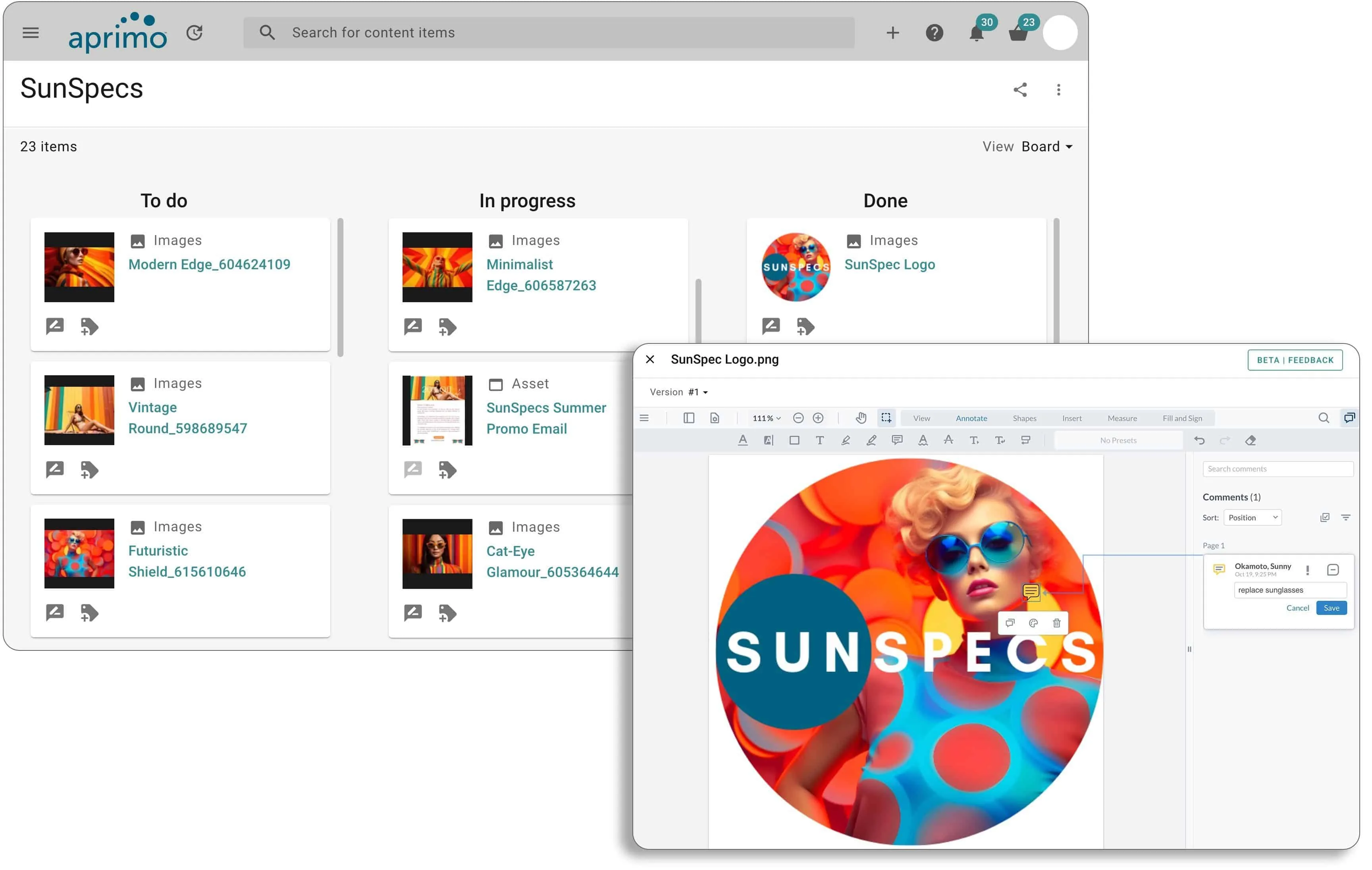 Aprimo: Collaborative AI Tools For Content Optimization and Digital Asset Management 35 Content-Collaboration-2