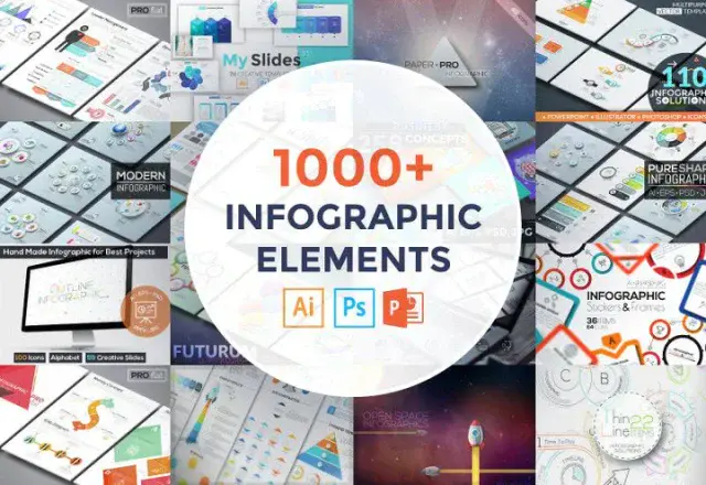 Artixty: Maximize Your Efficiency with Beautiful Royalty-Free Business Templates from $19! 31 Infographic graphic design templates