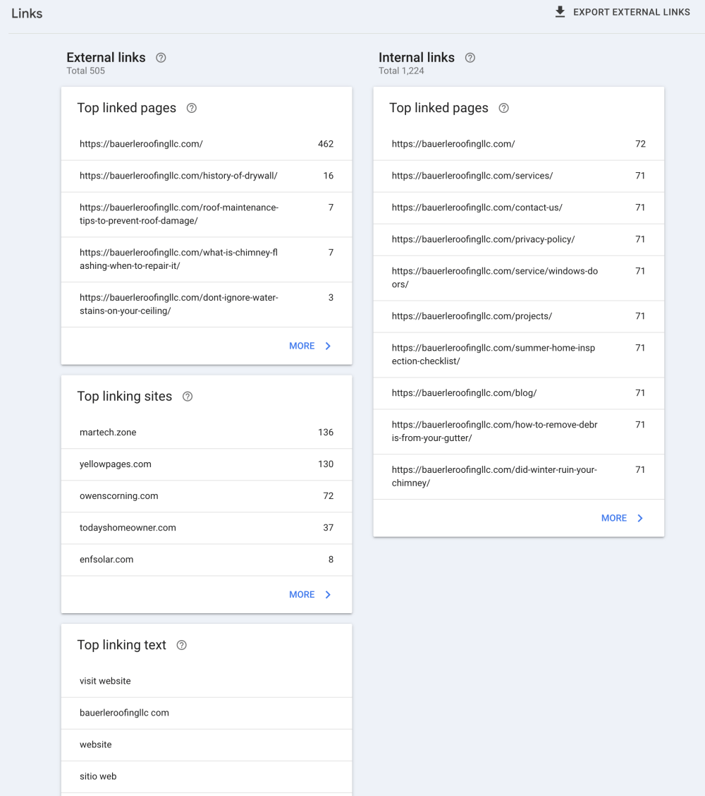 Google Search Console: The Complete Guide and Your Prioritized Checklist for SEO Success in 2024 104 Google Search Console: Links Report