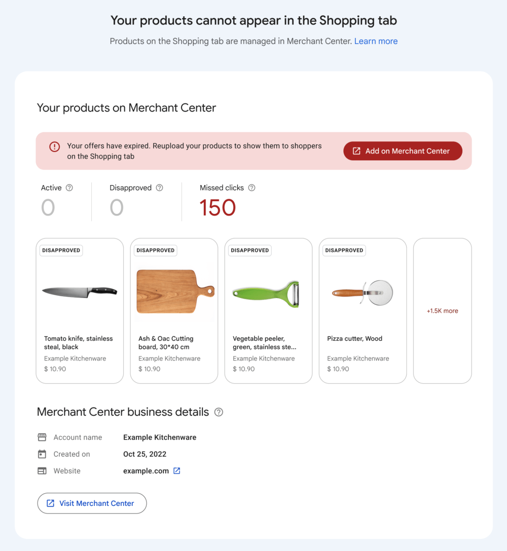 Google Search Console: The Complete Guide and Your Prioritized Checklist for SEO Success in 2024 97 Google Search Console: Shipping Tab Listings Report