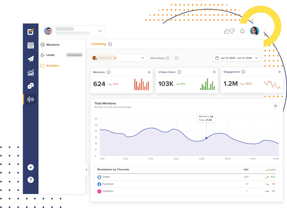 Social Champ: The Ultimate Social Media Management Tool for Marketers, Teams, and Agencies 20 Social Champ Social Media Listening