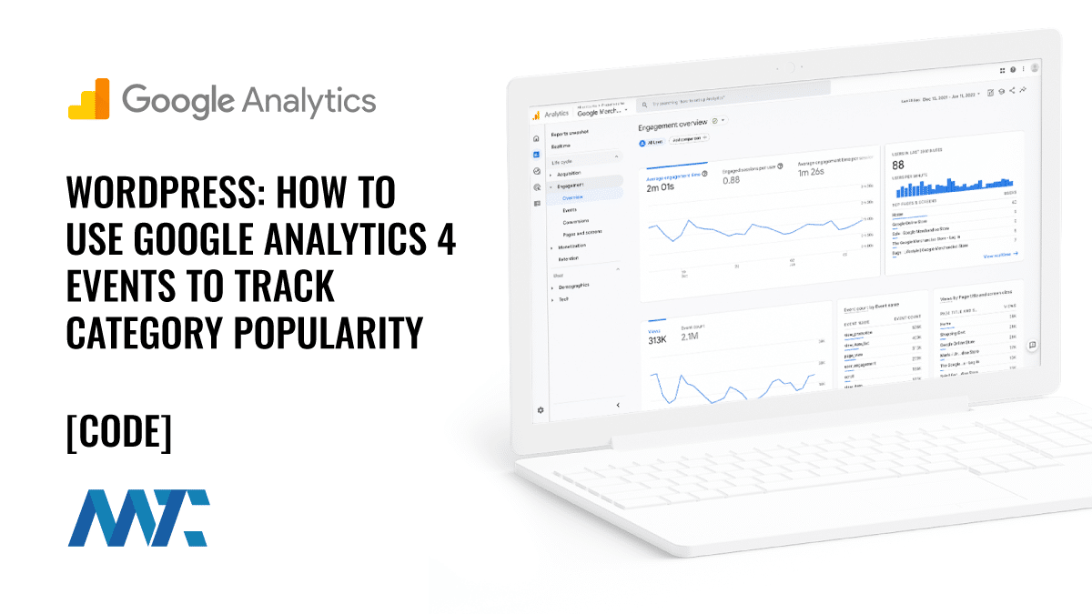 Google Analytics 4: monitora la categoria WordPress come evento su un singolo post