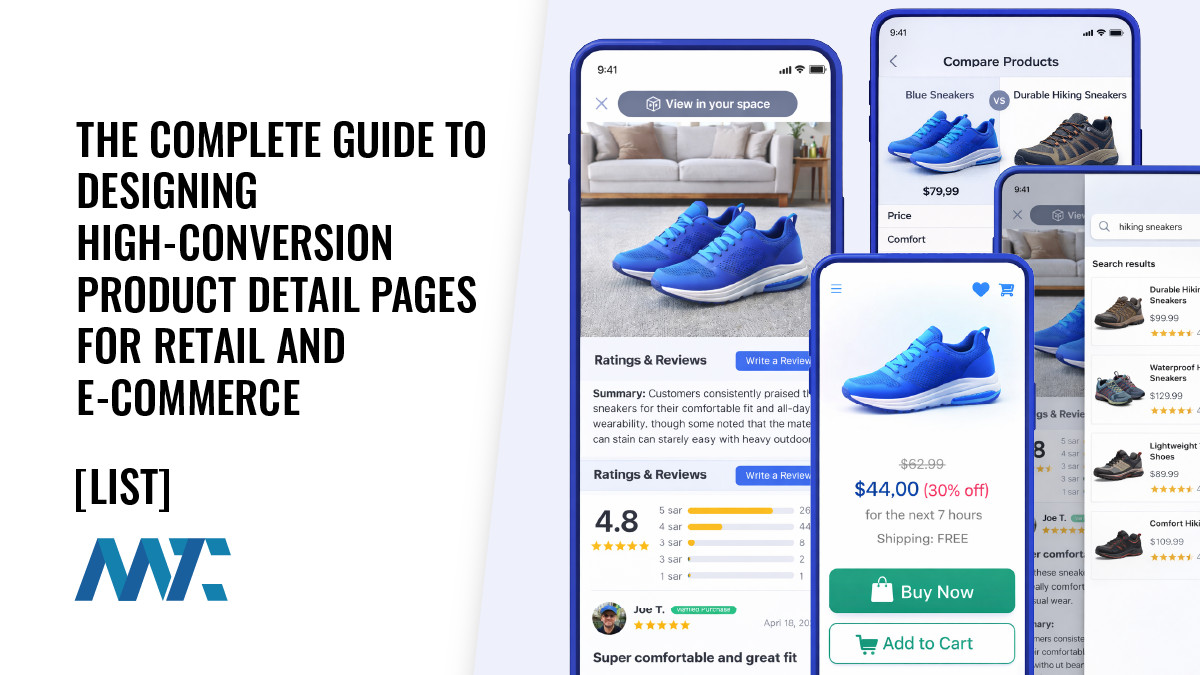 The Complete Guide To Designing High-Impact Product Pages For Retail And E-commerce In 2026