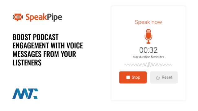 SpeakPipe: Boost Podcast Engagement with Voice Messages From Your Listeners