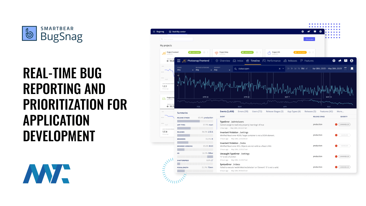 Bugsnag: பிழை அறிக்கையிடல் தரவுத்தளம் மற்றும் பயன்பாட்டு மேம்பாட்டிற்கான முன்னுரிமை தளம்