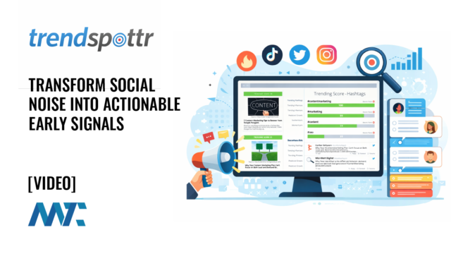 Trendspottr: Transform Social Noise Into Actionable Early Signals