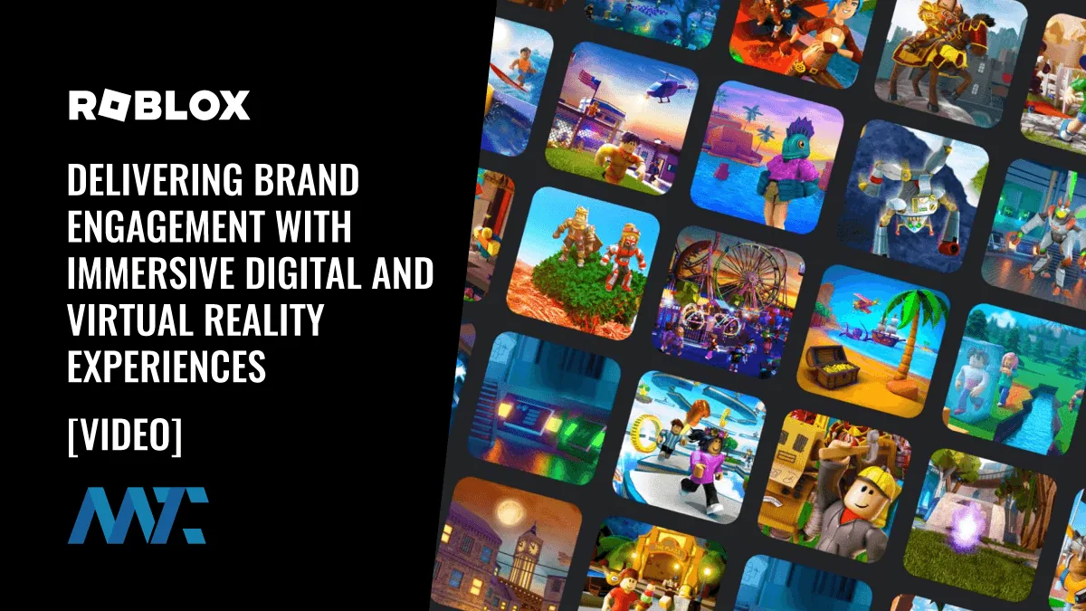 Roblox: Delivering Brand Engagement With Immersive Digital And Virtual ...