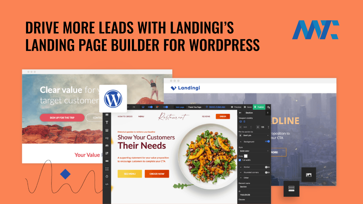 WordPress 용 Landi 랜딩 페이지 빌더