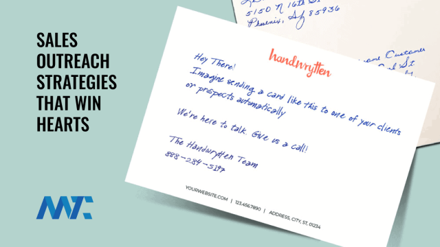 Sales Outreach Strategies - Handwritten Cards