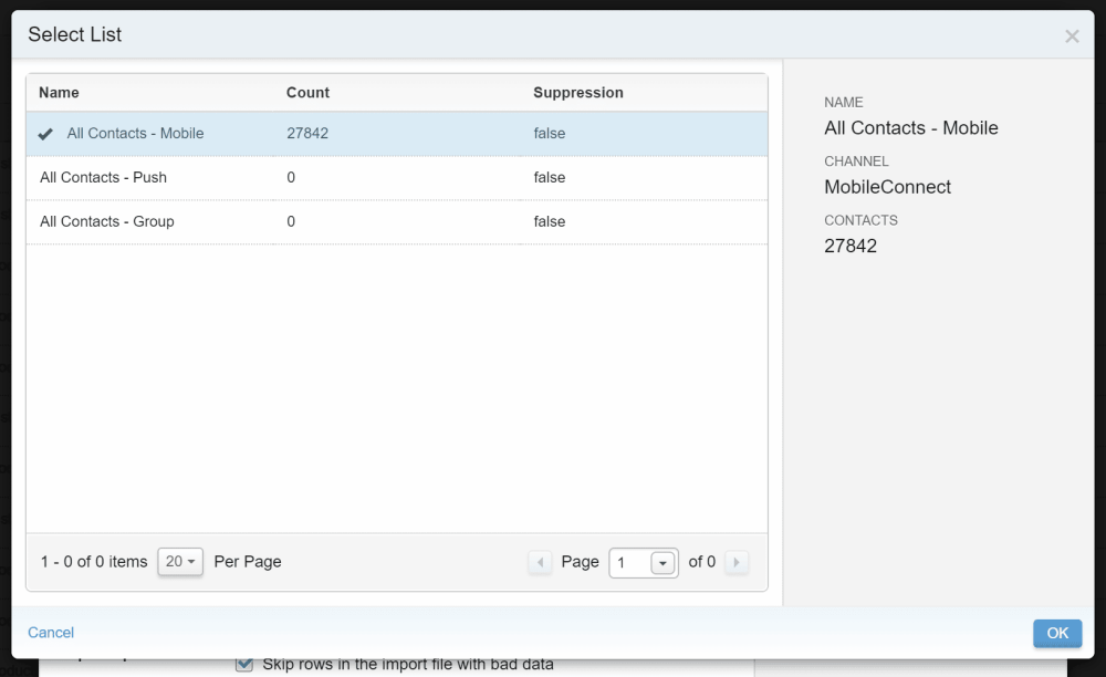 Marketing Cloud: How To Create An Automation In Automation Studio To Import  SMS Contacts Into MobileConnect