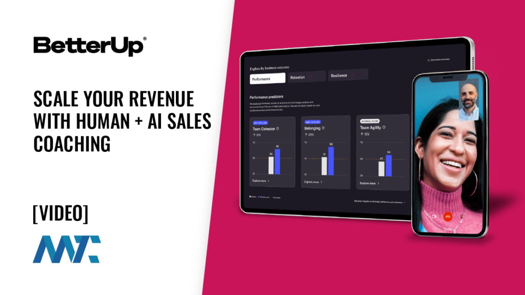 BetterUp: Scale Your Revenue with Human + AI Sales Coaching