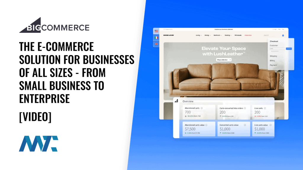 BigCommerce: E-commerce Solution for Businesses of All Sizes - From Small Business to Enterprise