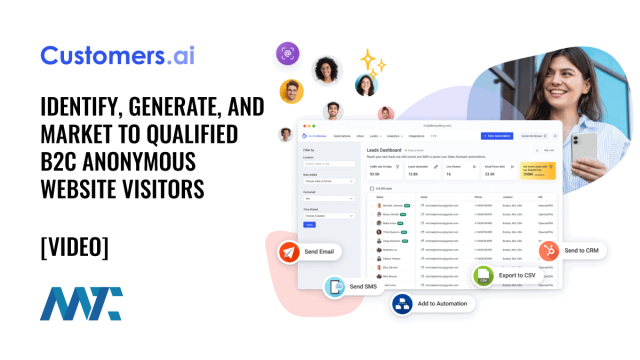 Customers.ai: Identify, Generate, and Market To Qualified B2C Anonymous Website Visitors