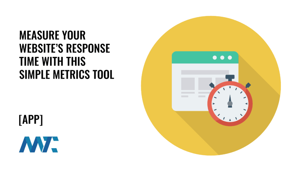 Web Page Response Time Tool