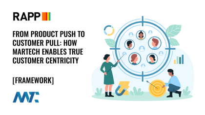 From Product Push to Customer Pull: How MarTech Enables True Customer Centricity 1 From Product Push to Customer Pull: How MarTech Enables True Customer Centricity