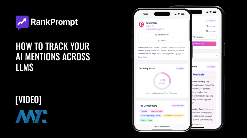 RankPrompt: How To Track Your AI Mentions Across LLMs