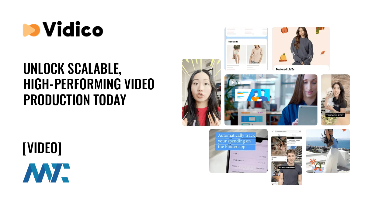 Vidico: Unlock Scalable, High-Performing Video Production Today Vidico: Unlock Scalable, High-Performing Video Production Today