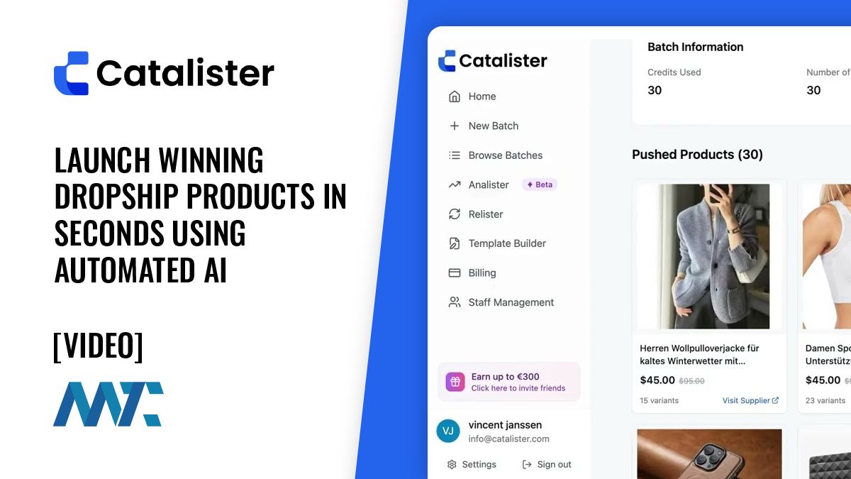 Catalister Automates Shopify Product Listing Creation
