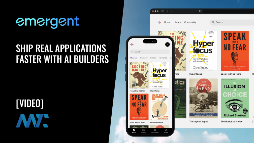 Emergent: Ship Real Applications Faster With AI Builders 2 Emergent: Ship Web and Mobile Applications Faster With AI Builders