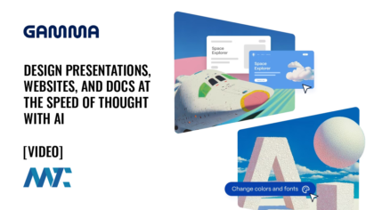 Gamma: Design Presentations, Websites, and Docs at the Speed of Thought With AI 1 Gamma: Design Presentations, Websites, and Docs at the Speed of Thought With AI