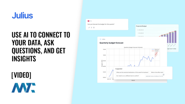 Julius: Use AI to Connect To Your Data or Database, Ask Questions, and Get Insights