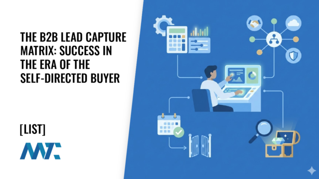 The B2B Lead Capture Matrix: Success in the Era of the Self-Directed Buyer