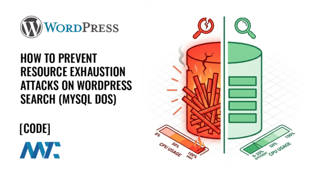 WordPress Internal Search MySQL DoS Attack