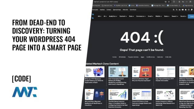 WordPress: Parse 404 Url and Present Related Content