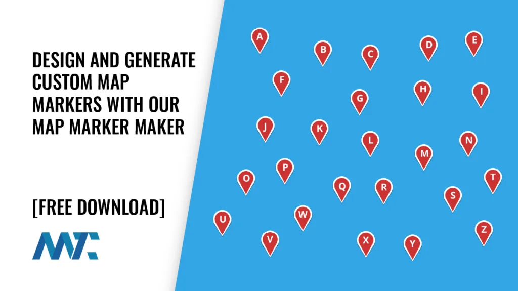 Google Map Markers Design, Build, and Free Download