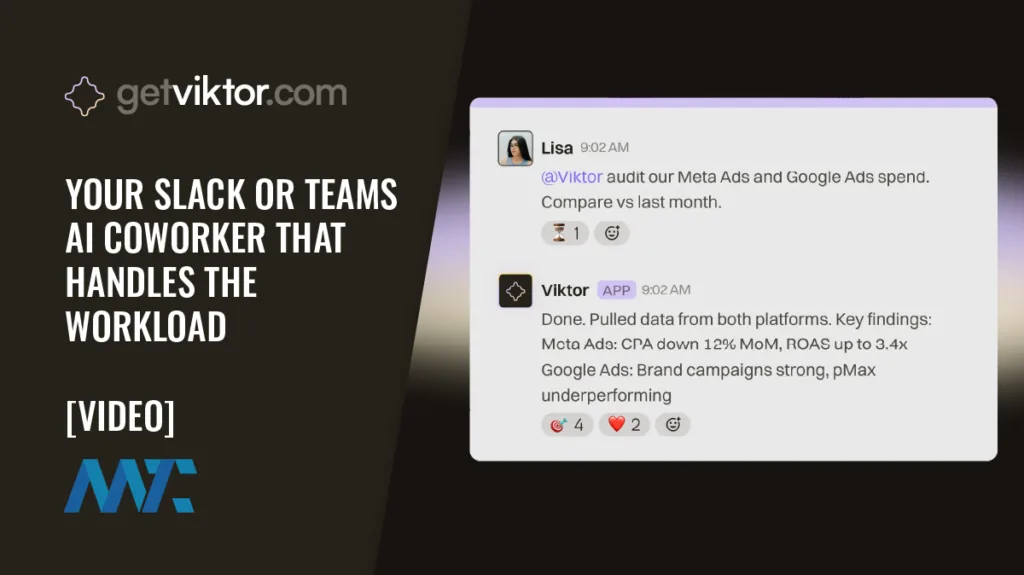 Viktor: Your Slack or Teams AI Coworker That Handles the Workload