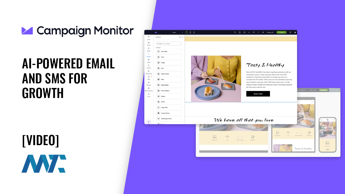 Campaign Monitor: AI-Powered Email And SMS For Growth | Martech Zone
